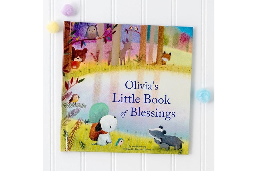 Personalized Baptism Book of Blessings